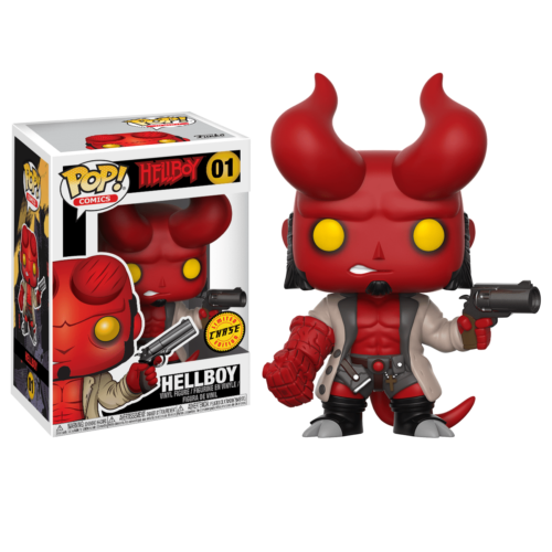 Hellboy  - #01  - Funko pop! - Hellboy -  Comics - Chase Exclusive