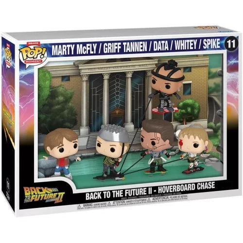 Hoverboard Chase - #11- Funko Pop!  - Moment - Deluxe - Back to the Future 2
