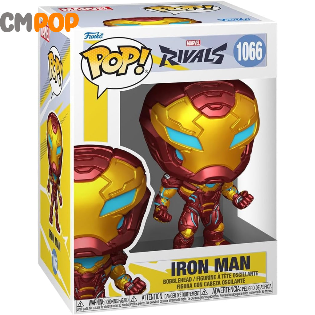 Iron Man - #1066 - Funko Pop! - Marvel - Rivals Funko Pop