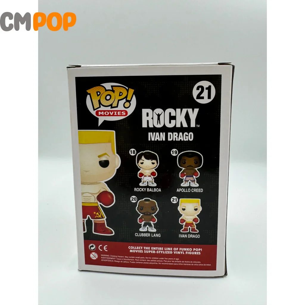 Ivan Drago - #21 Funko Pop! Movies Rocky Pop