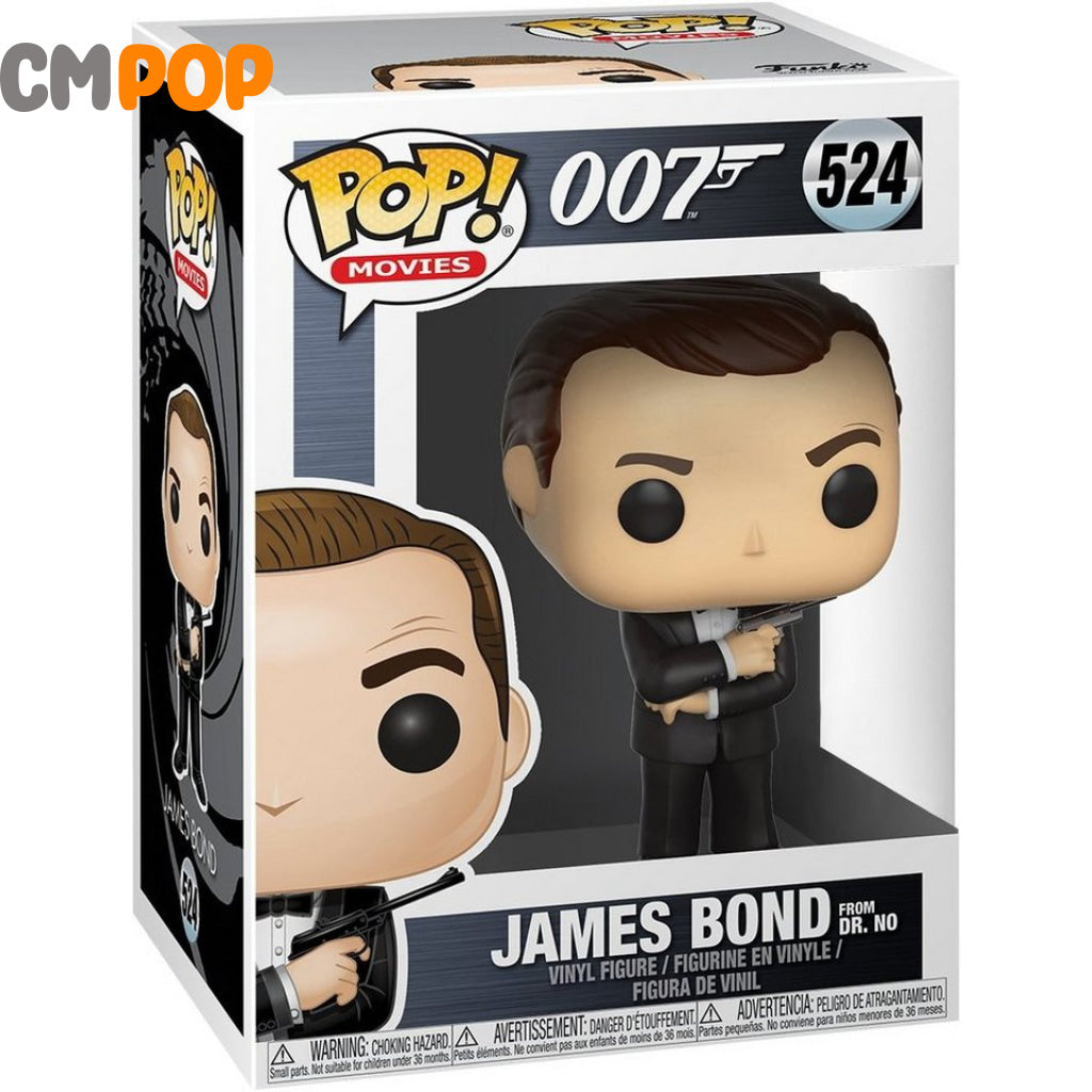 James Bond From Dr. No - #524 Funko Pop! Movies 007 Special Edition Exclusive
