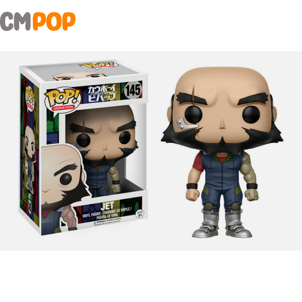 Jet - #145 Funko Pop! Cowboy Bebop Animation Pop