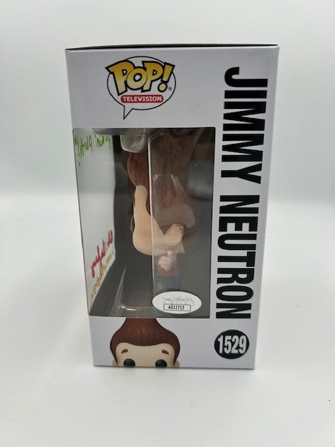 Jimmy Neutron  - #1529 - Funko Pop! - TV - Nickelodeon - Adventures of Jimmy Neutron - Signed By  Debi Derryberry