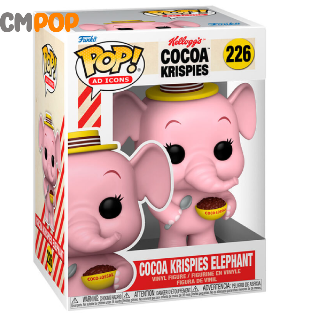 Kelloggs Cocoa Krispies Elephant - #226 Funko Pop! Ad Icons Pop