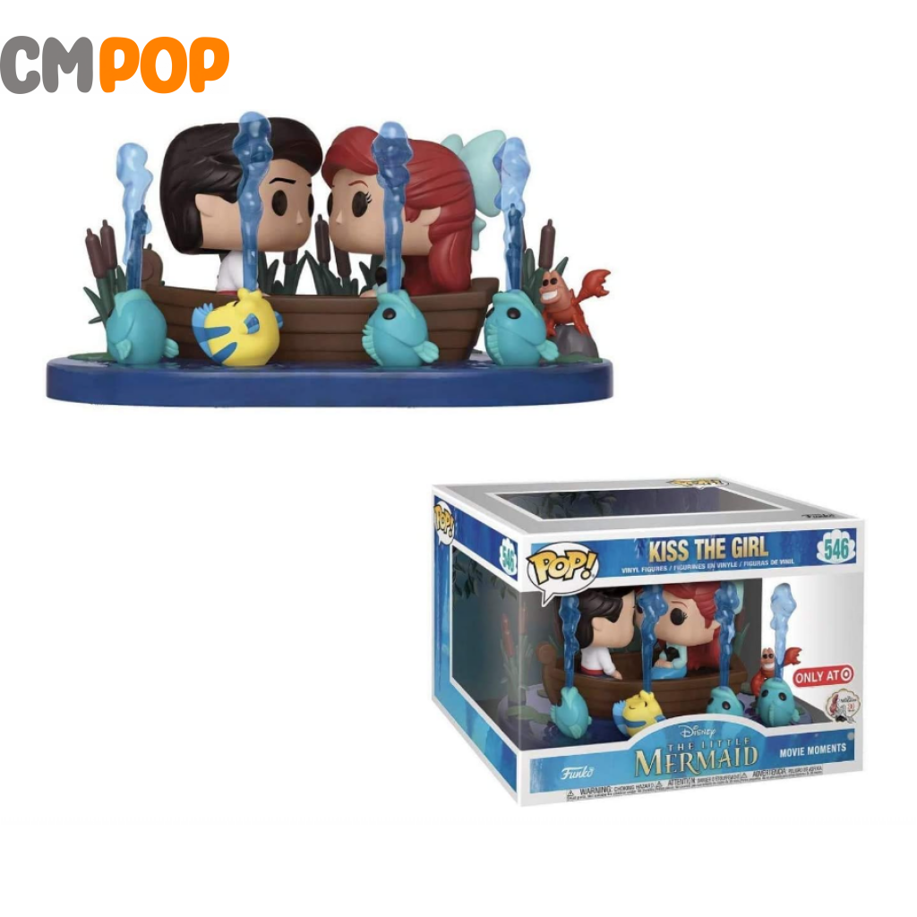 Kiss The Girl - Little Mermaid #546 Funko Pop! Disney 30 Years) Target Exclusive Pop