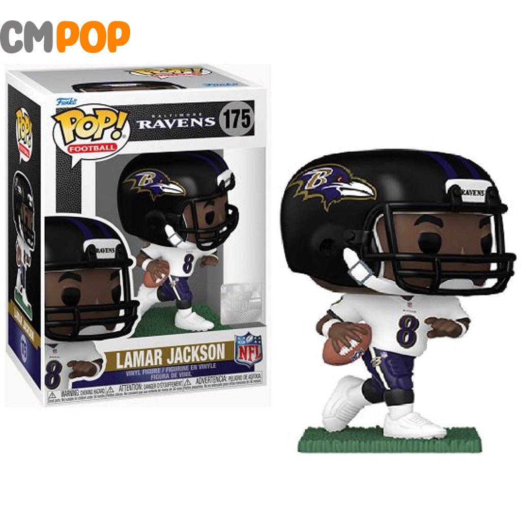 Lamar Jackson Away Jersey - Tampa Bay Bucs #175 Funko Pop! Nfl Sports Pop