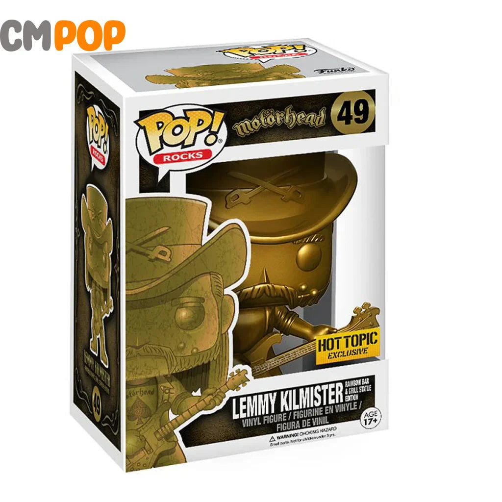 Lemmy Kilmister - #49 - Funko Pop! - Rocks - Hot Topic Exclusive Funko Pop