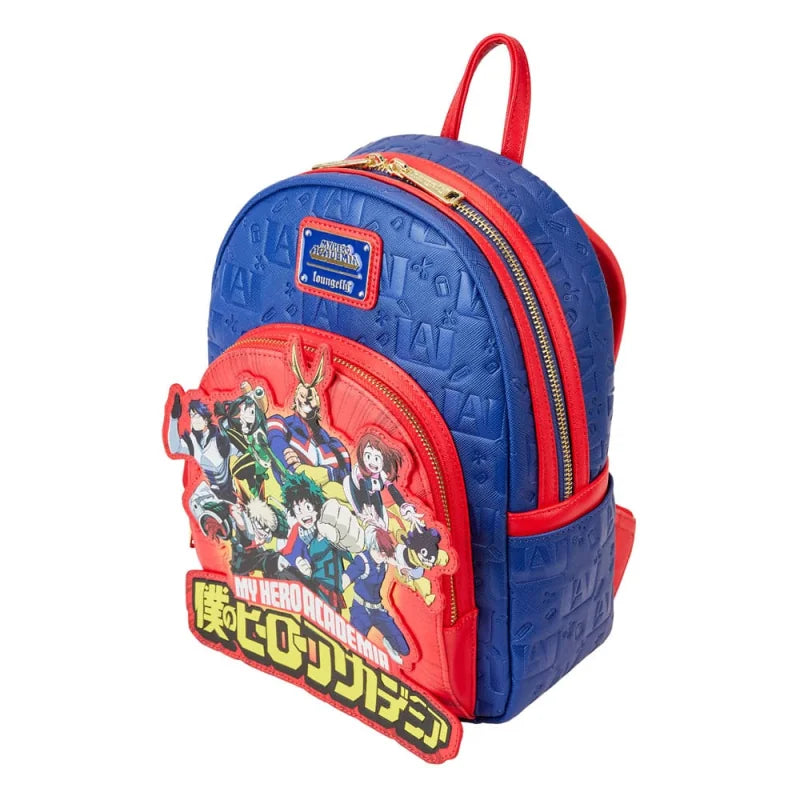 My Hero Academia Group Debossed Logo backpack (26cm) - Loungefly