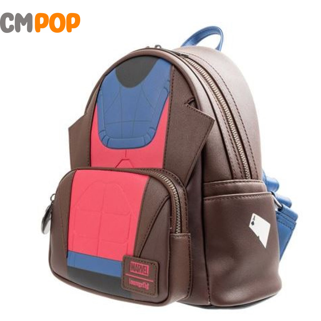 Marvel X-Men Gambit Cosplay Mini Backpack - Loungefly