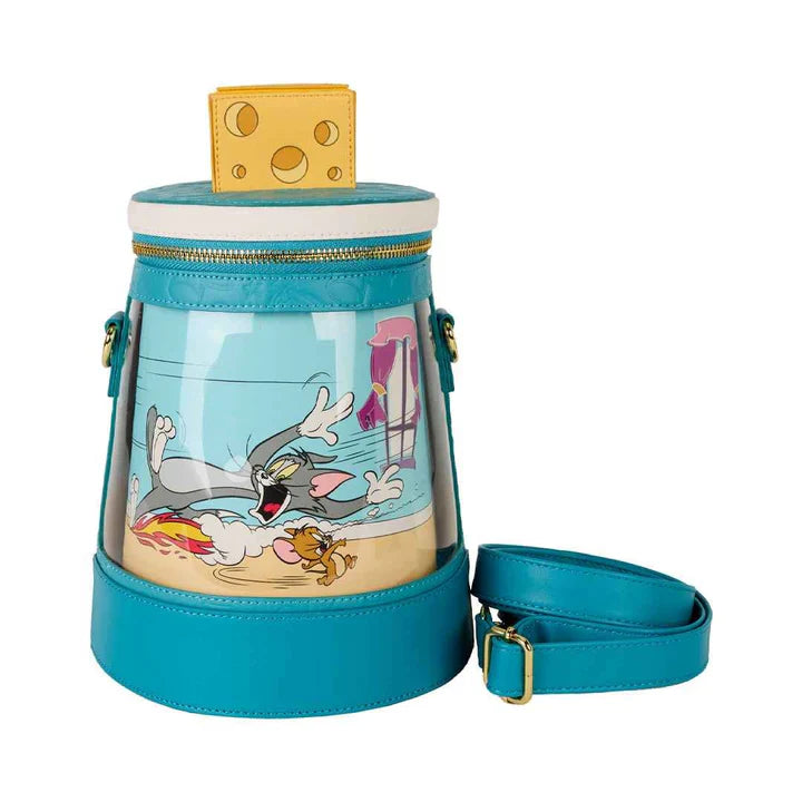 Warner Brothers Tom and Jerry Spinning Crossbody - Crossbody bag  – Loungefly