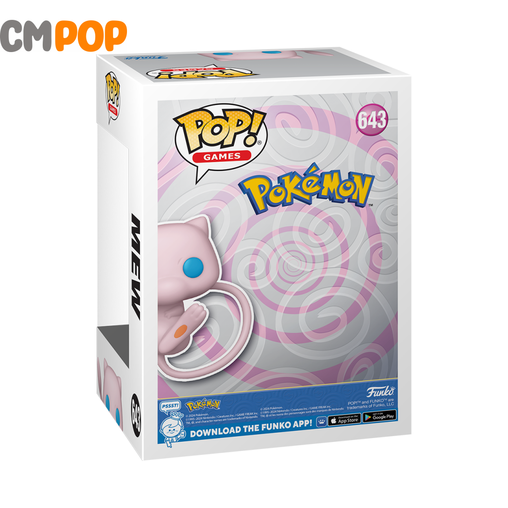 Mew - #643 Funko Pop! Pokemon Pop
