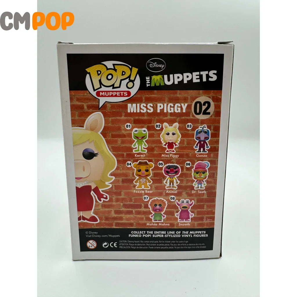 Miss Piggy - #02 Funko Pop! The Muppets Disney Sdcc 2013 480 Pieces Pop Oob