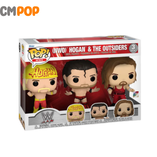 (Nwo) Hogan & The Outsiders Funko Pop! 3 Pack Wwe Pop