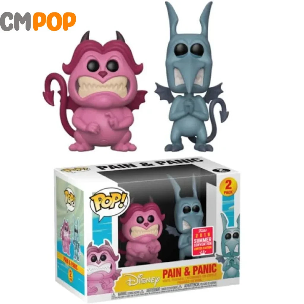 Pain And Panic - 2 Pack Funko Pop! Disney 2018 Summer Convention Exclusive