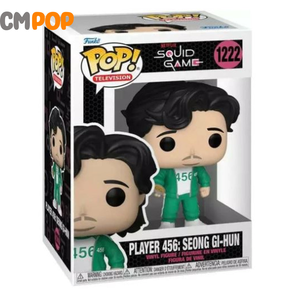 Player 456: Seong Gi-Hun - #1222 Funko Pop! Squid Game Pop
