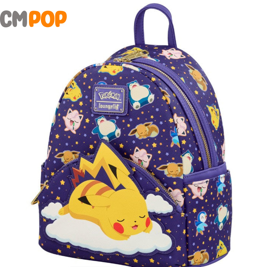Pokémon Sleeping Pikachu and Friends Mini Backpack - Loungefly - Coming Soon 28th May Loungefly