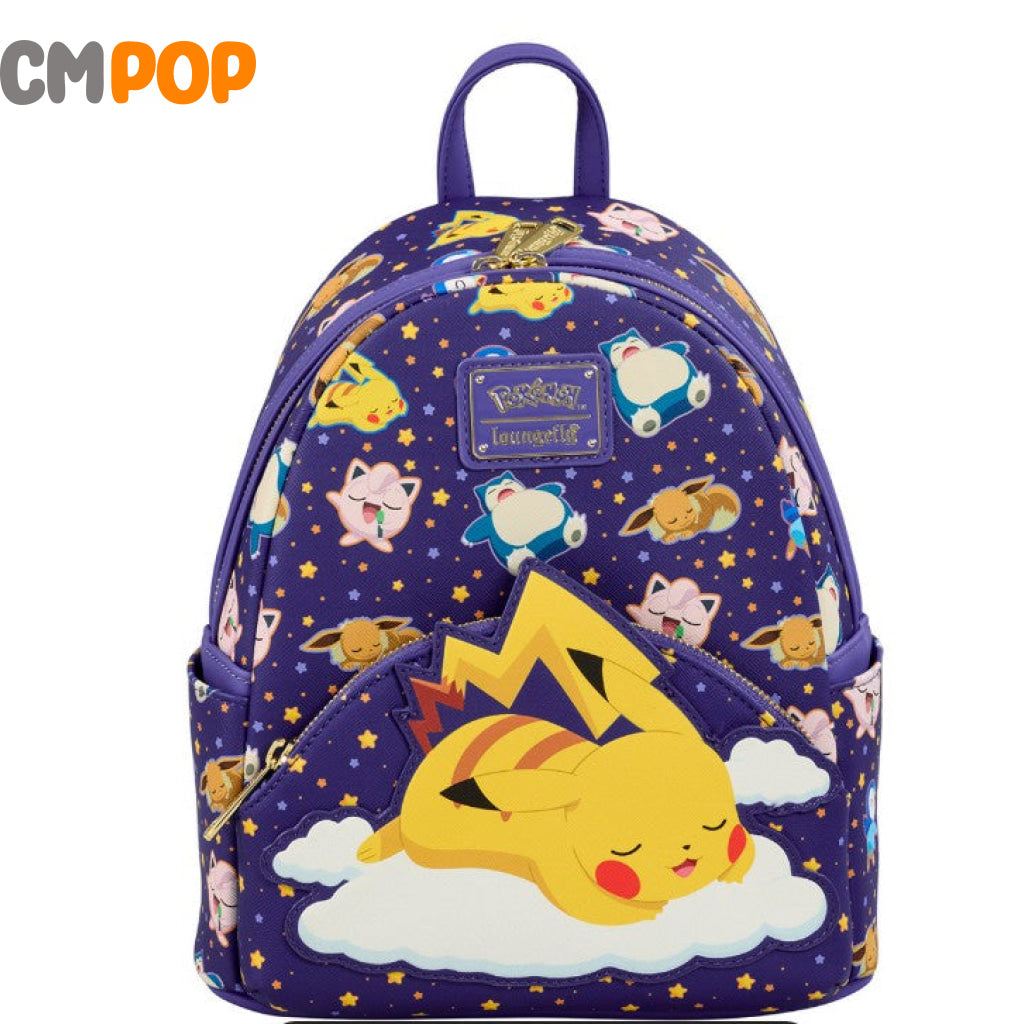 Pokémon Sleeping Pikachu and Friends Mini Backpack - Loungefly - Coming Soon 28th May Loungefly