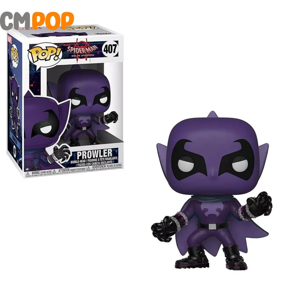 Prowler - #407 Funko Pop! Marvel Spiderman Into The Spiderverse Pop