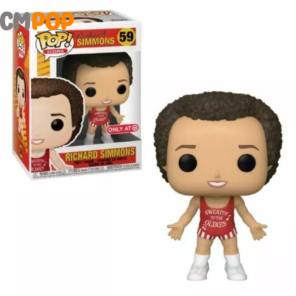 Richard Simmons - #59 - Funko Pop! - Icons - Richard Simmons - Target Exclusive