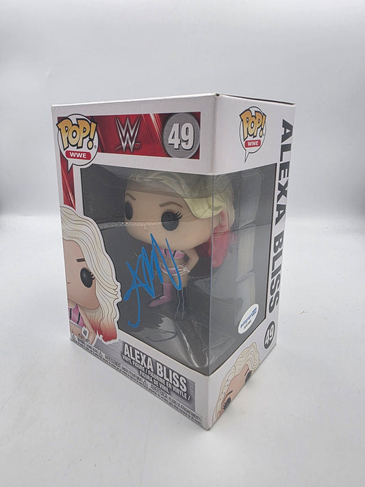 Alexa Bliss - #49 - Funko Pop! - WWE - Signed By Alexa Bliss Autographcoa Certificated