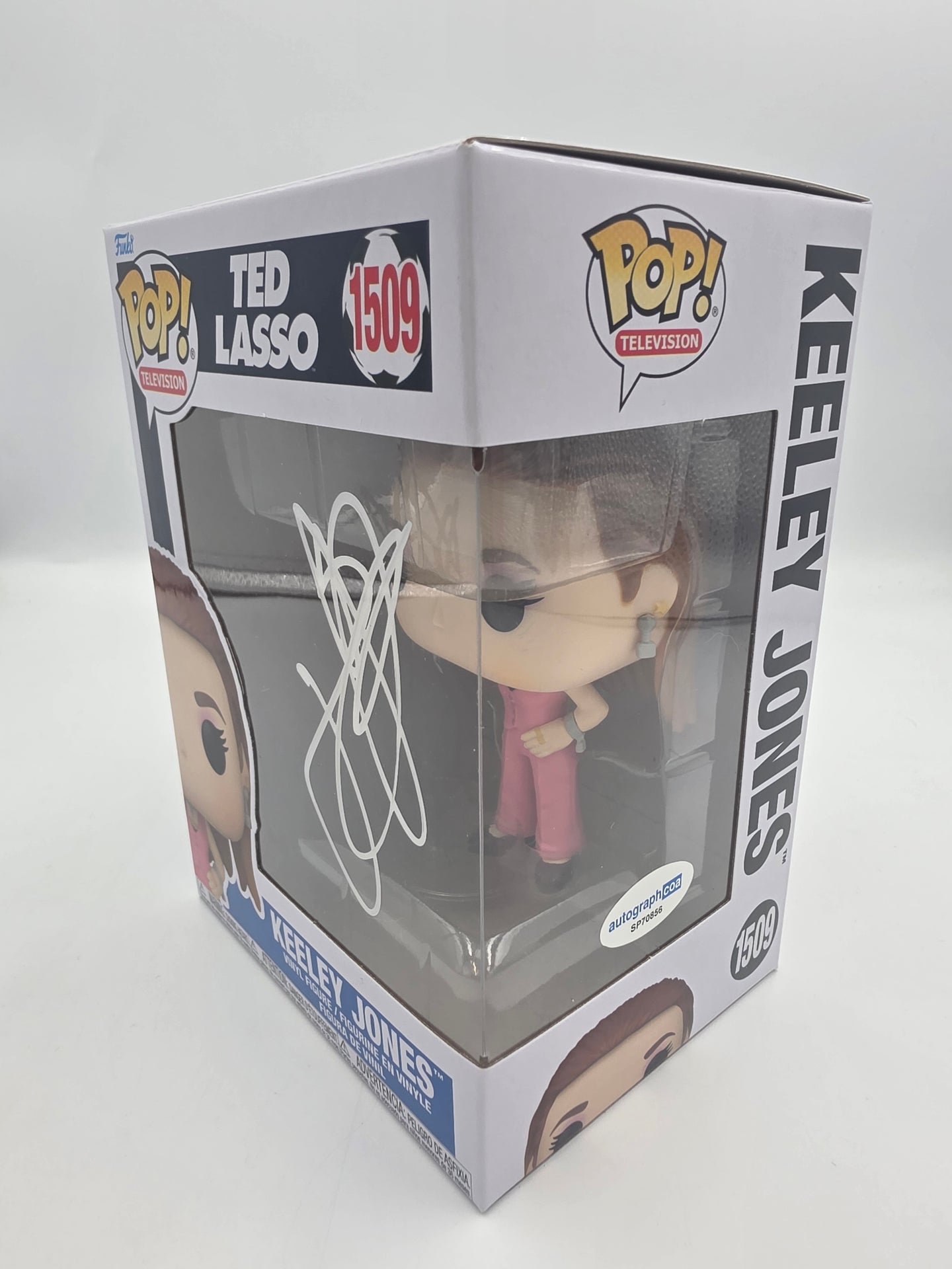 Keeley Jones - #1509 - Funko Pop! - Ted Lasso - Signed By Juno Temple - Autographcoa Certified