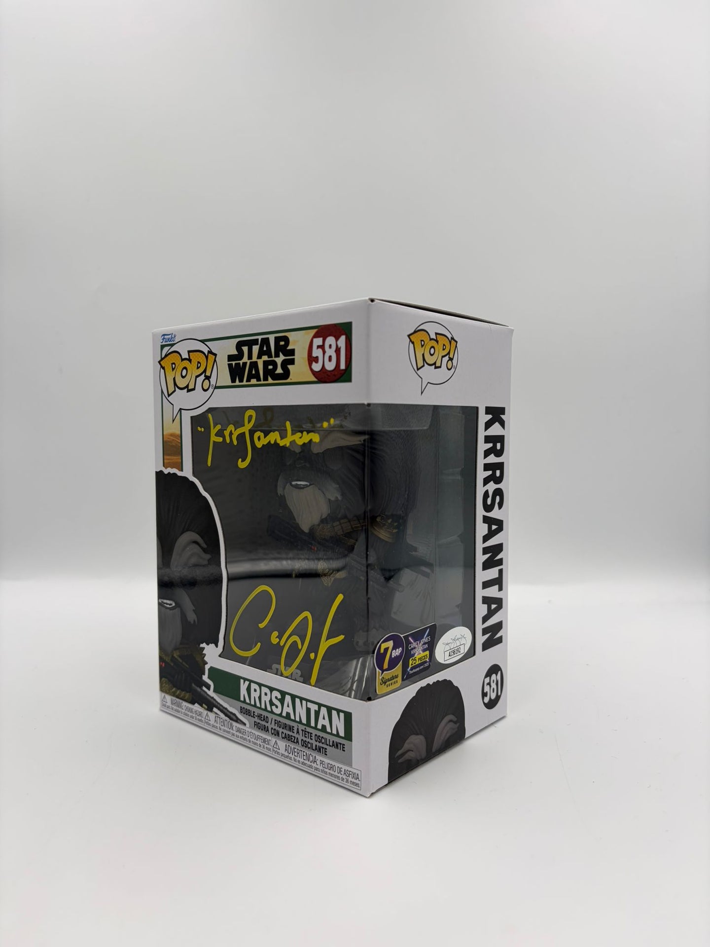 Krrsantan - #581 - Funko Pop! - Star Wars -  7BAP signature Series - Signed By Carey Jones