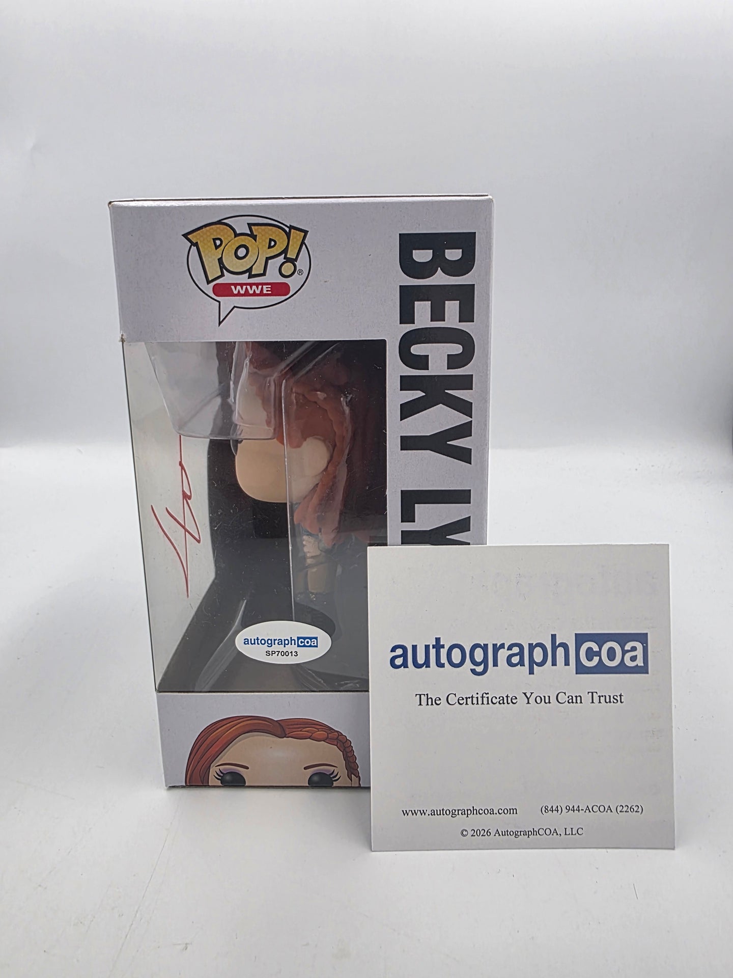 Becky Lynch - #65 - Funko Pop! - WWE - Signed By Becky Lynch      - Certified Pop