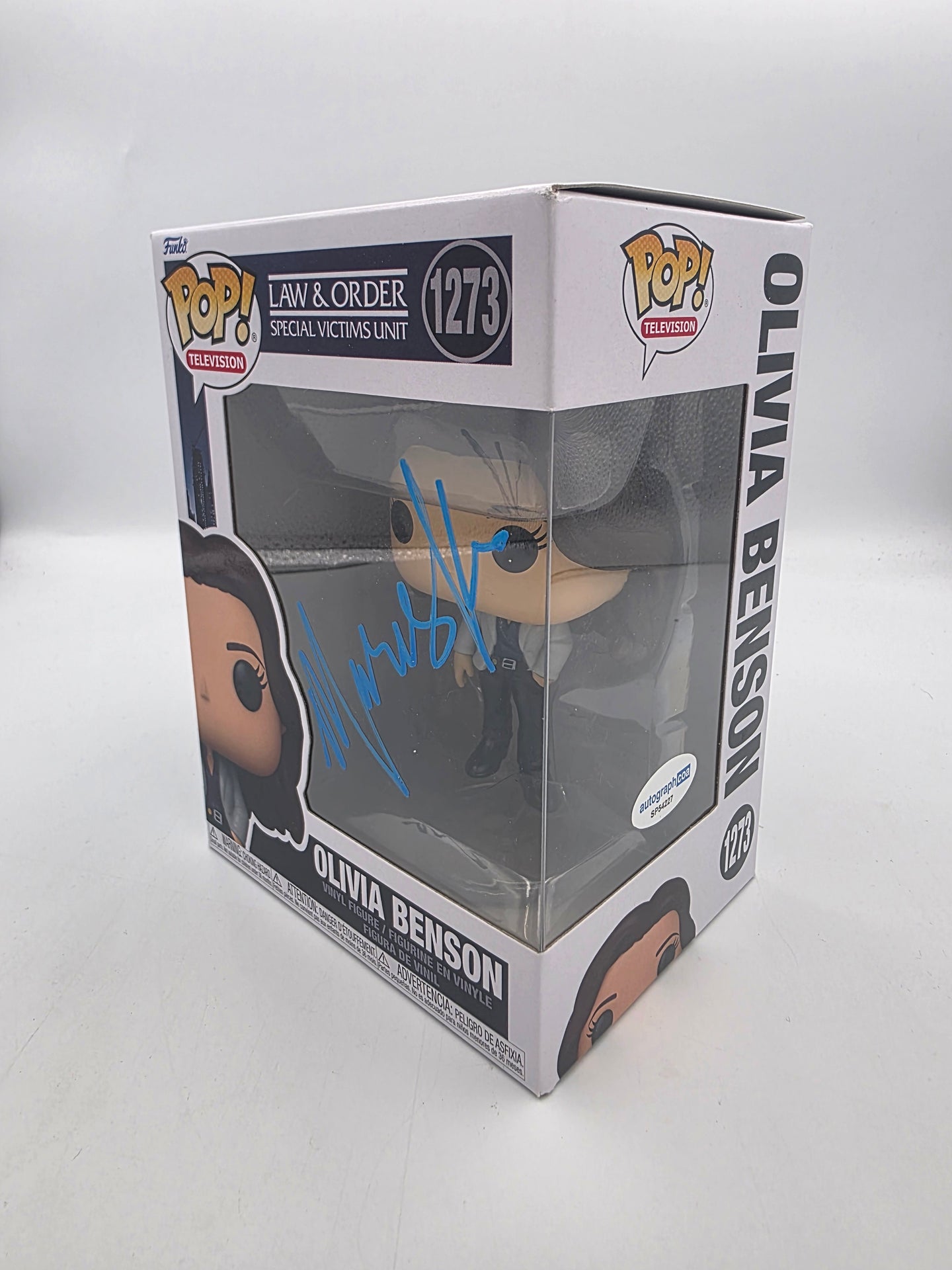Olivia Benson - #1273 - Funko Pop! - Television - Law and Order Special Victims Unit - Signed By Mariska Hargitay