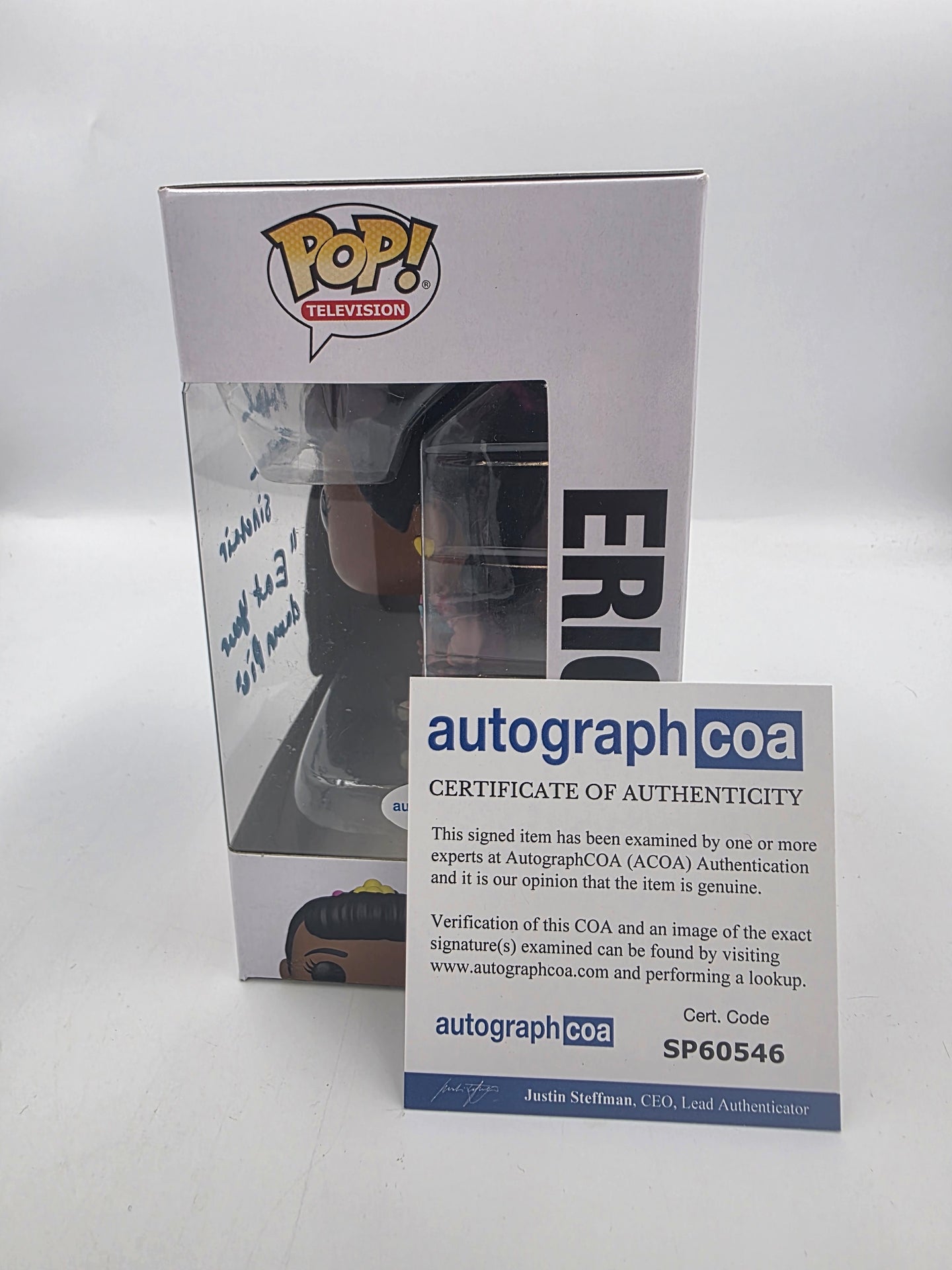 Erica - #1301 - Funko Pop! - Stranger Things - Signed By Priah Ferguson - Certificated By Autographcoa