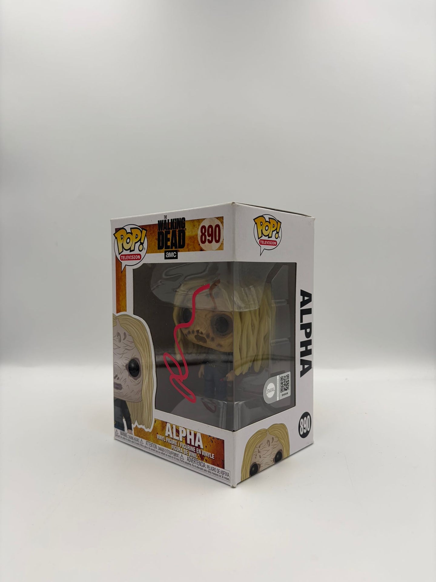 Alpha - #890  - Funko Pop! - Television - The Walking Dead - Signed By Samantha Norton - Certified Pop