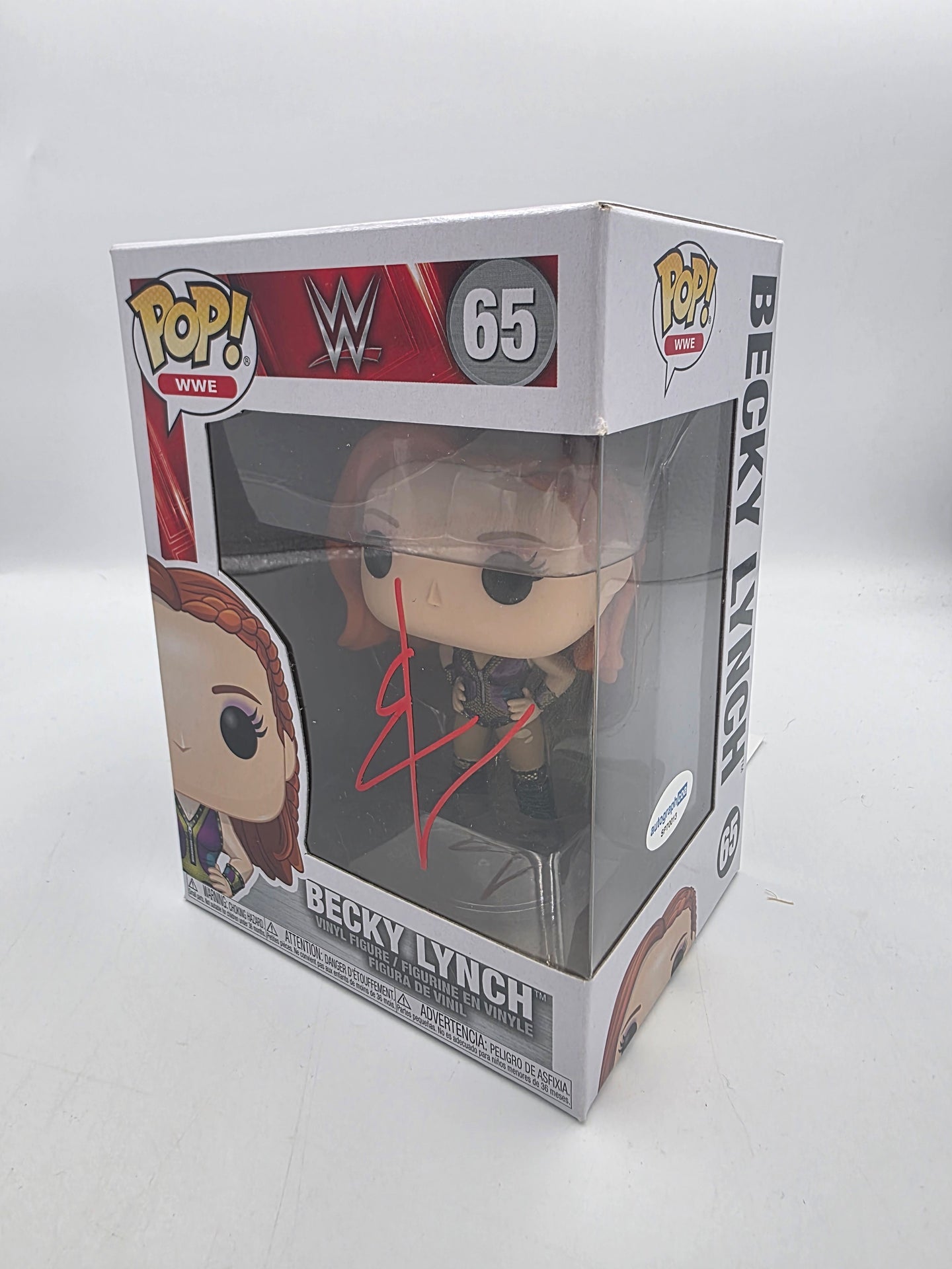 Becky Lynch - #65 - Funko Pop! - WWE - Signed By Becky Lynch      - Certified Pop