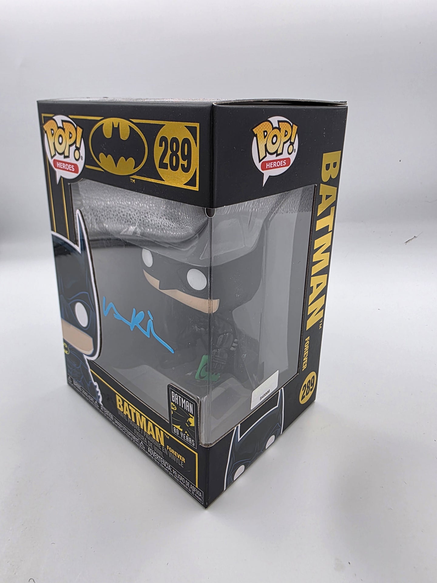 Batman Forever - #289 - Funko Pop! - Heroes  - Batman - Signed By Val Kilmer