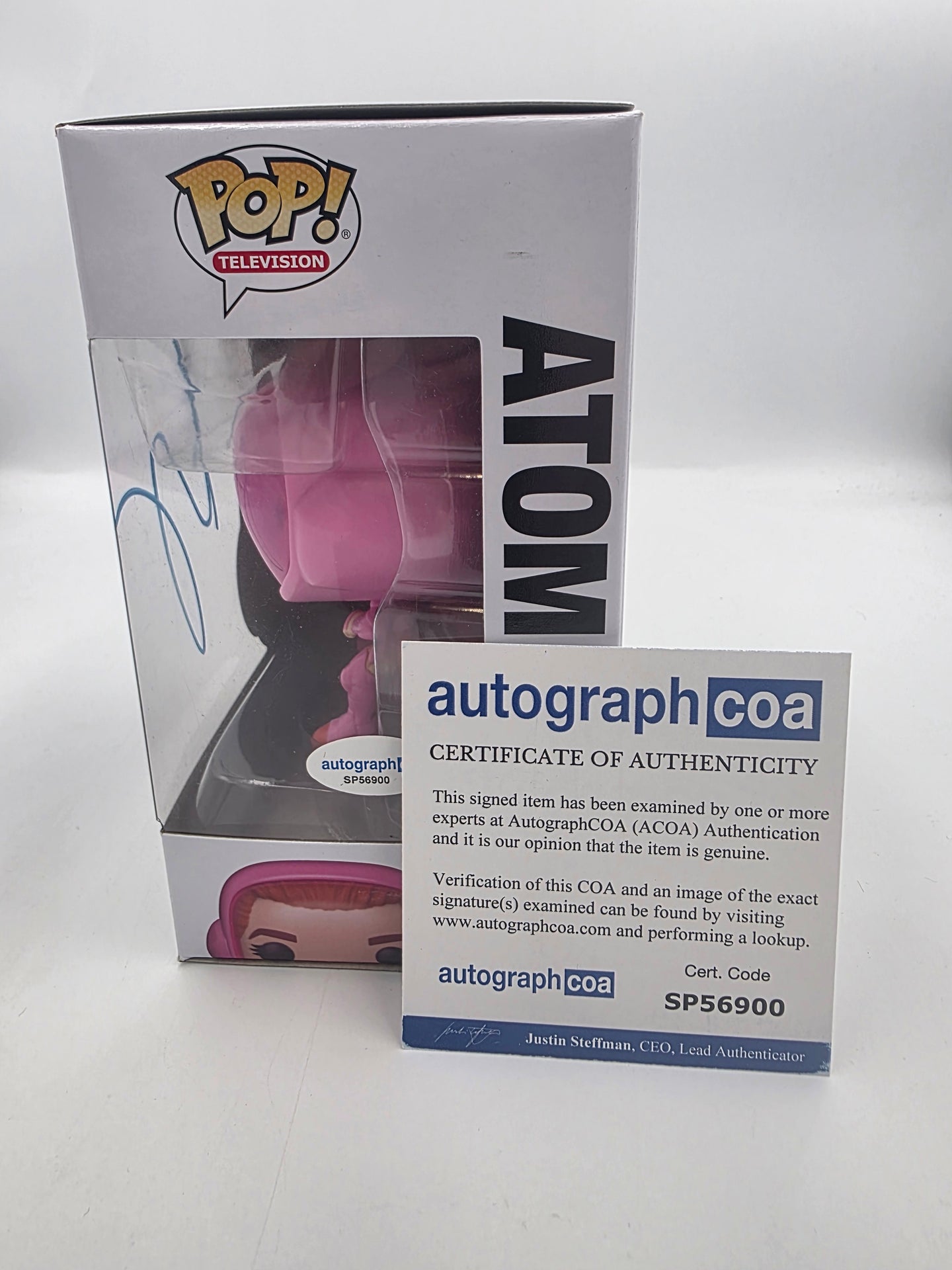 Atom Eve - #1863 - Funko Pop! - Invincible  - Television - Signed By Gillian Jacobs - Certified by Autographcoa