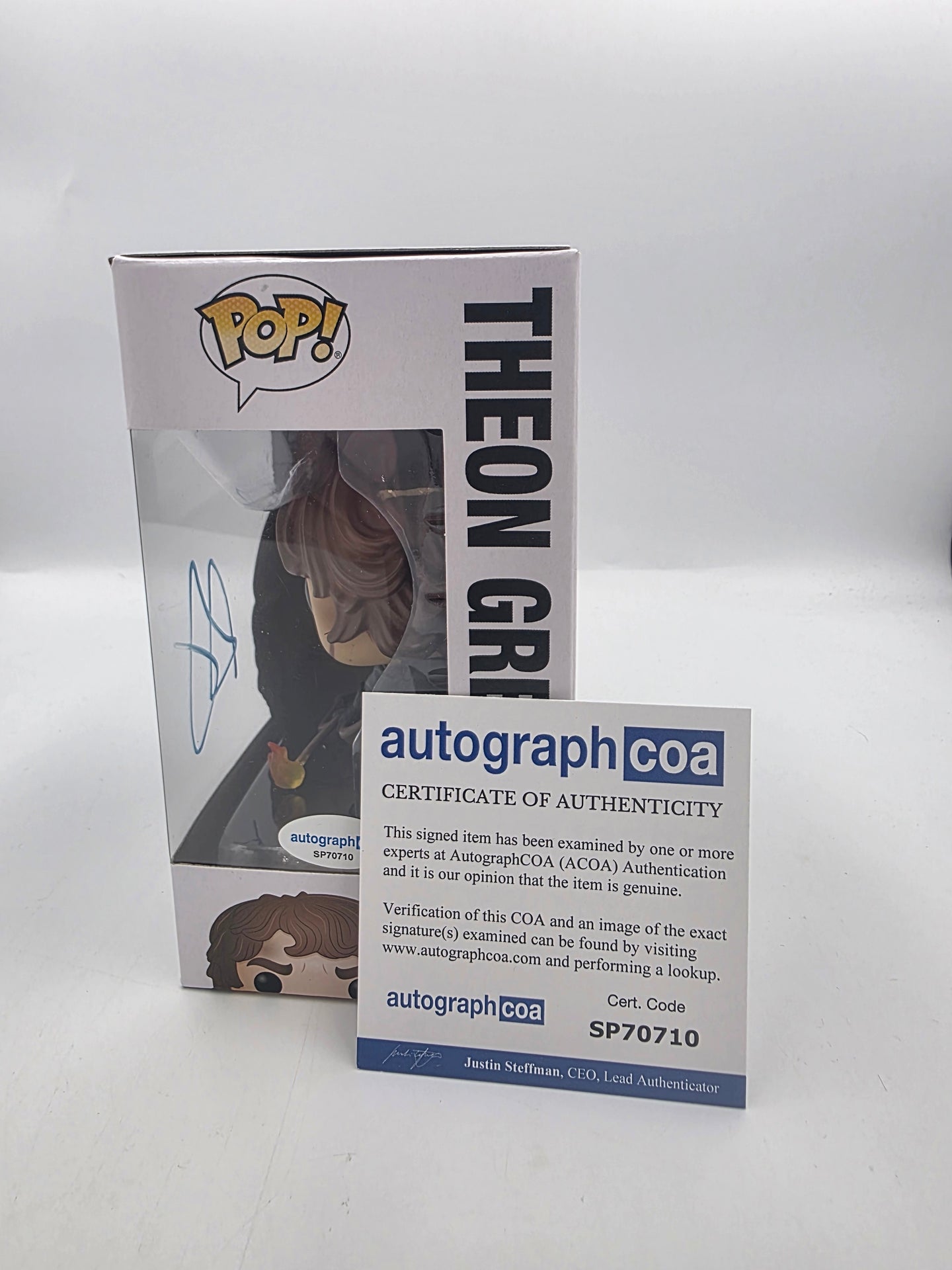 Theon Grey Joy -  #81 - Game of Thrones - Funko POP! - Signed By Alfie Allen - Autographcoa Certified