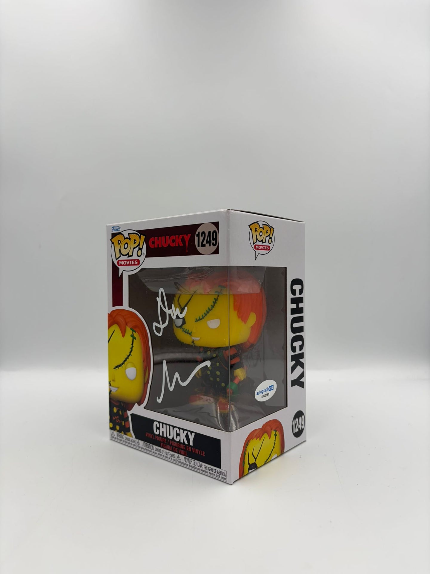 Chucky (Halloween)  - #1249 - Funko POP! - Chucky - Movies - signed by Don Mancini - Certified Pop!
