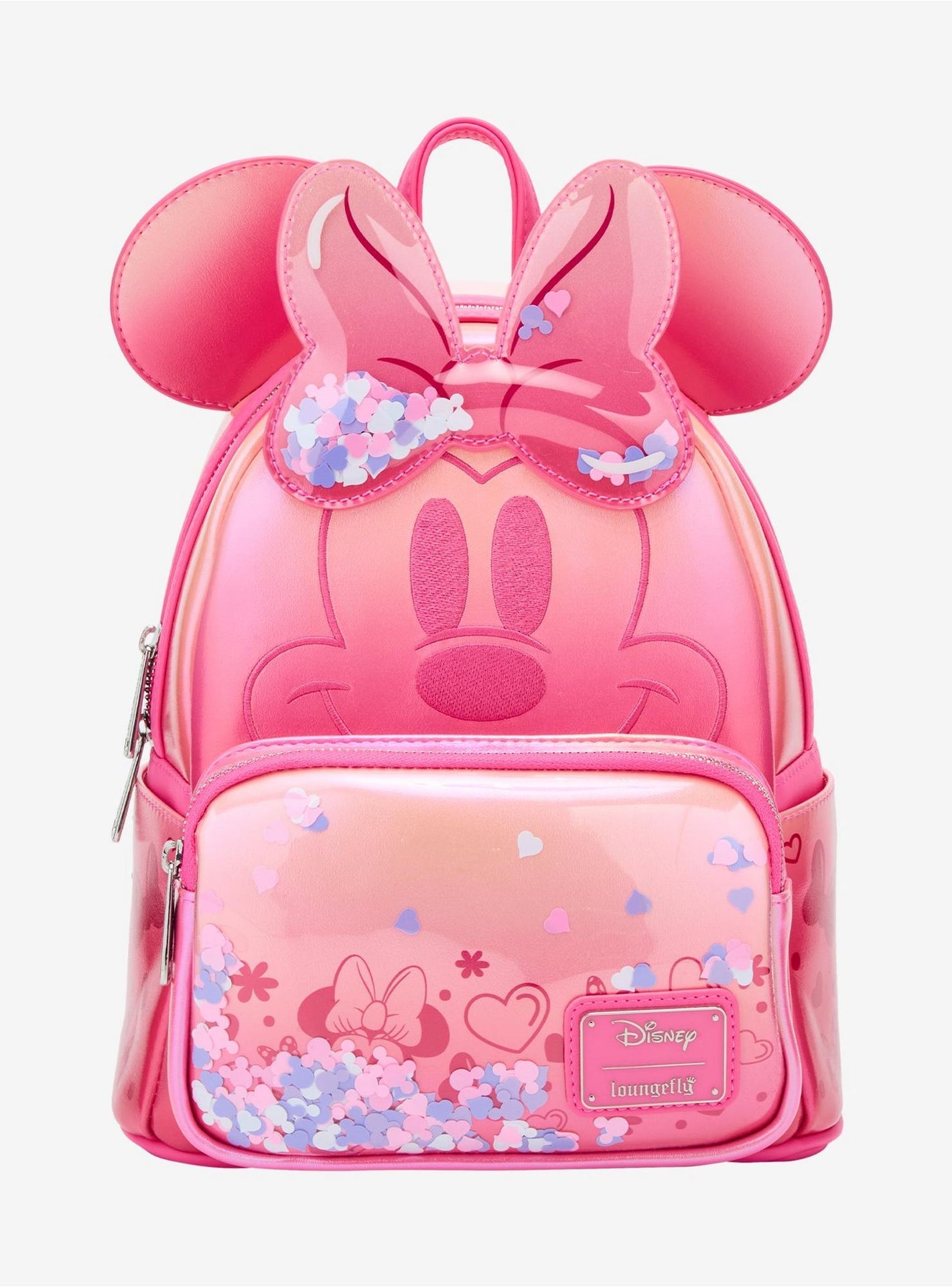 Disney Minnie Mouse Confetti Iridescent Backpack - Loungefly - CMPOP Exclusive