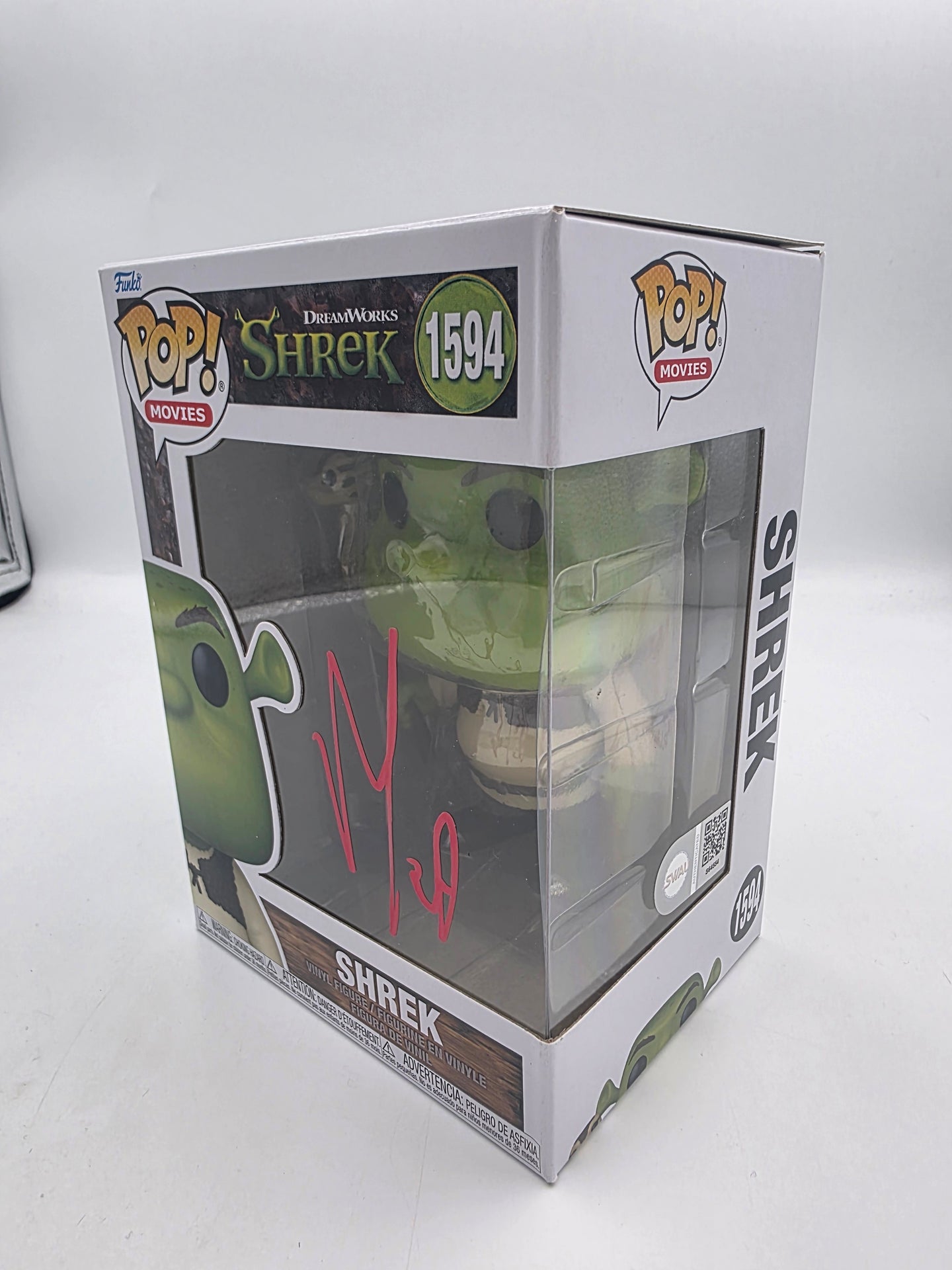 Shrek  - #1594 - Funko Pop! - Shrek - Signed By Mike Myers - Swau Certified