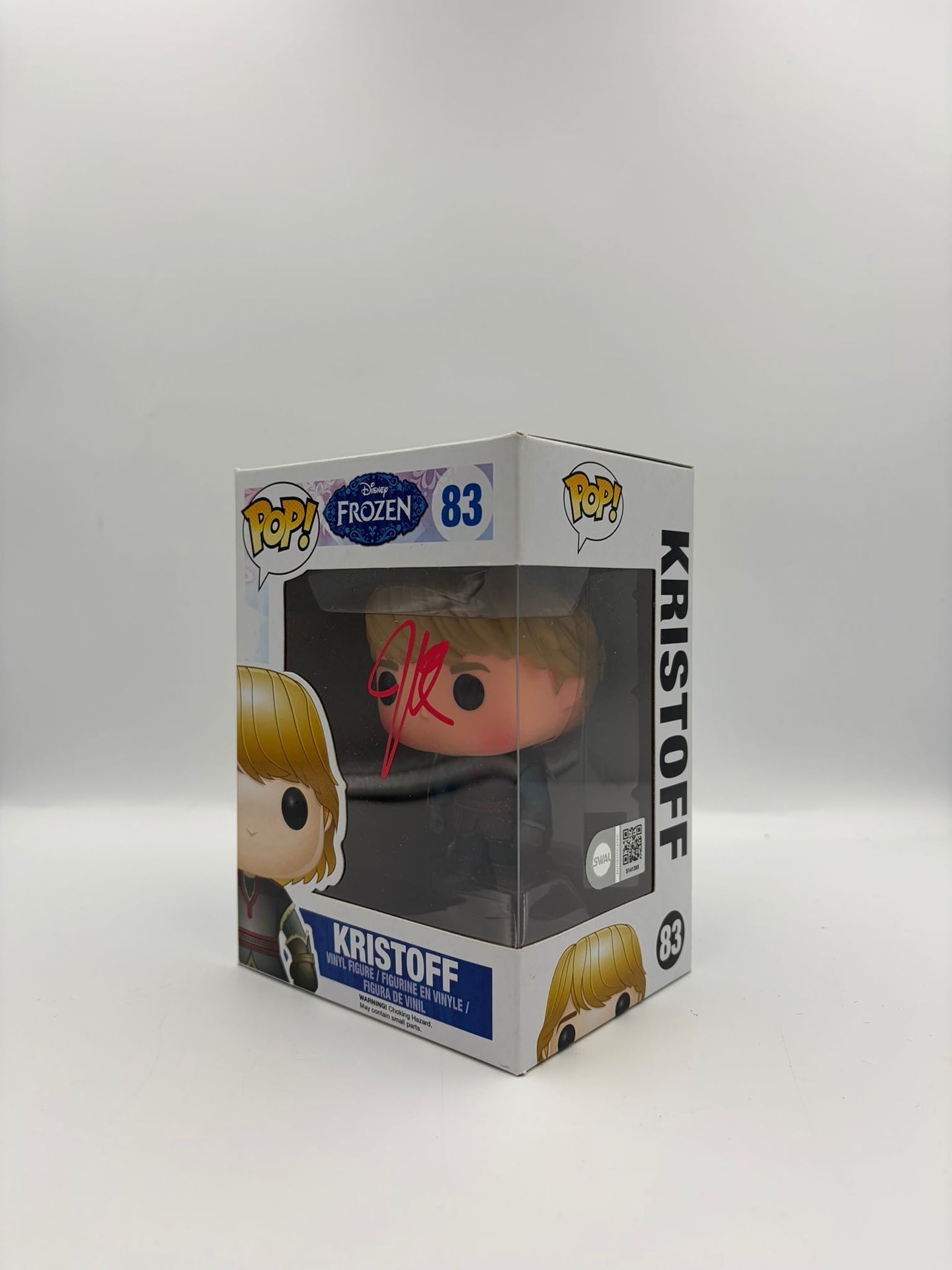 Kristoff - #83 - Funko Pop! - Disney - Frozen - Signed By       - Certified Pop
