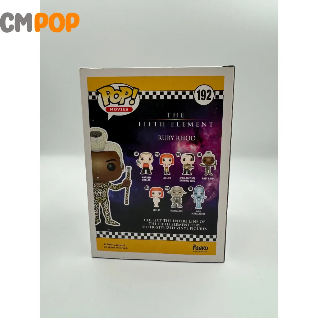Ruby Rhod - #192 Funko Pop! Movies The Fifth Element