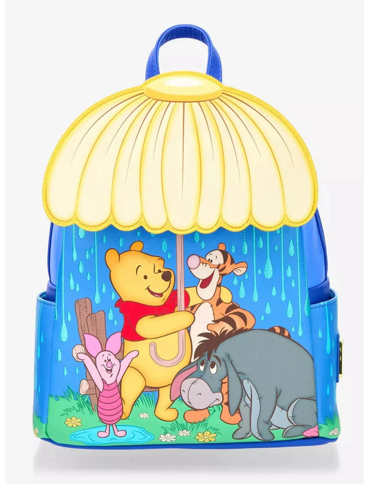 Winnie the Pooh and Friends Rainy Umbrella Backpack - Loungefly