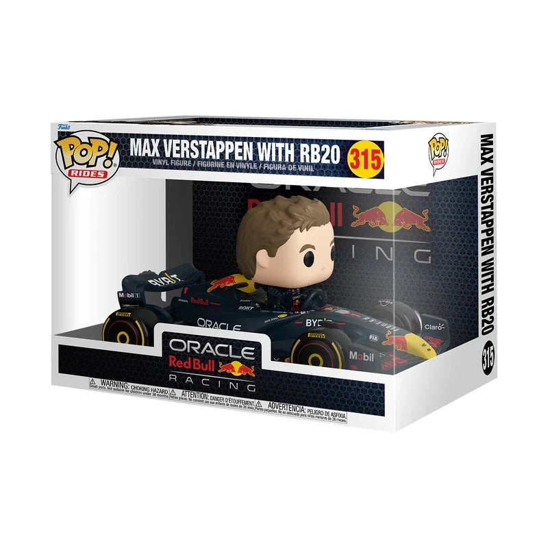 Rides Super Deluxe: Red Bull - Verstappen With RB20 - #315 - Funko POP!