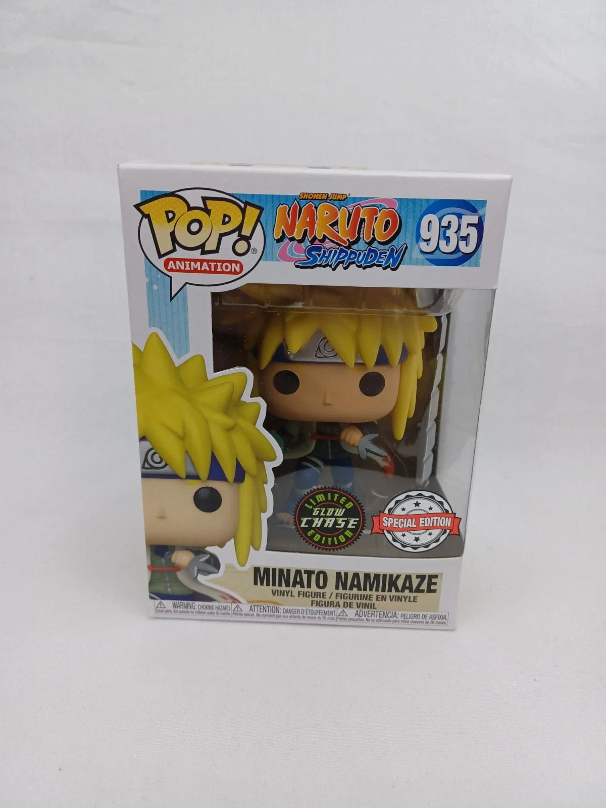 Minato Namikaze- #935 - Funko Pop! - Naruto Shippuden - Special Edition  - Glow Chase Exclusive