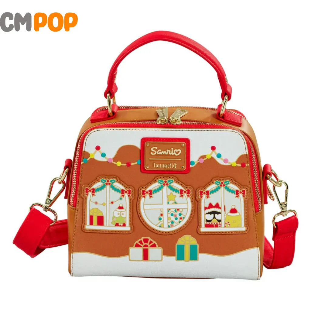 Sanrio Hello Kitty And Friends Gingerbread House Crossbody - Loungefly