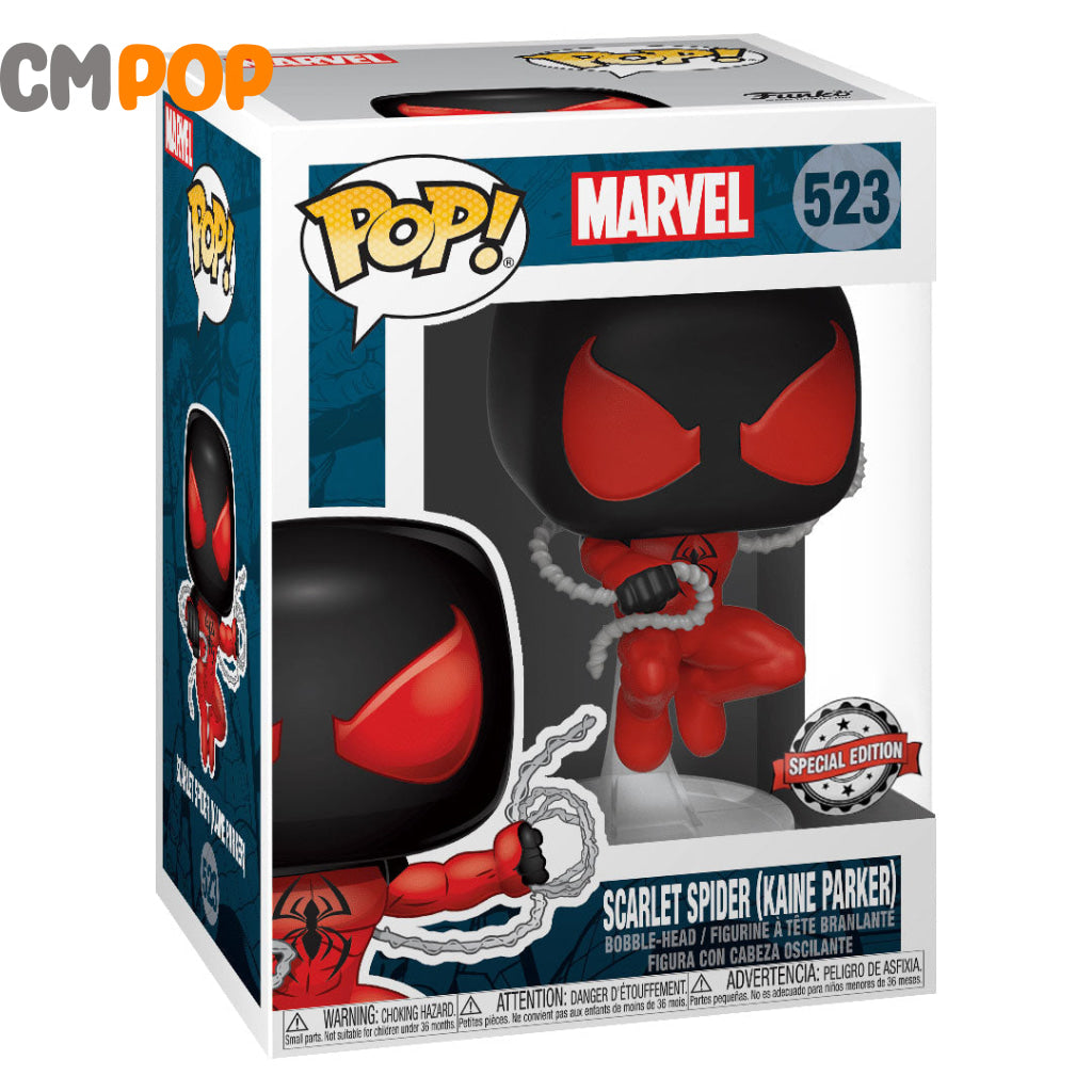 Scarlet Spider (Kaine Parker)- #523 - Funko Pop! Marvel Special Edition Pop