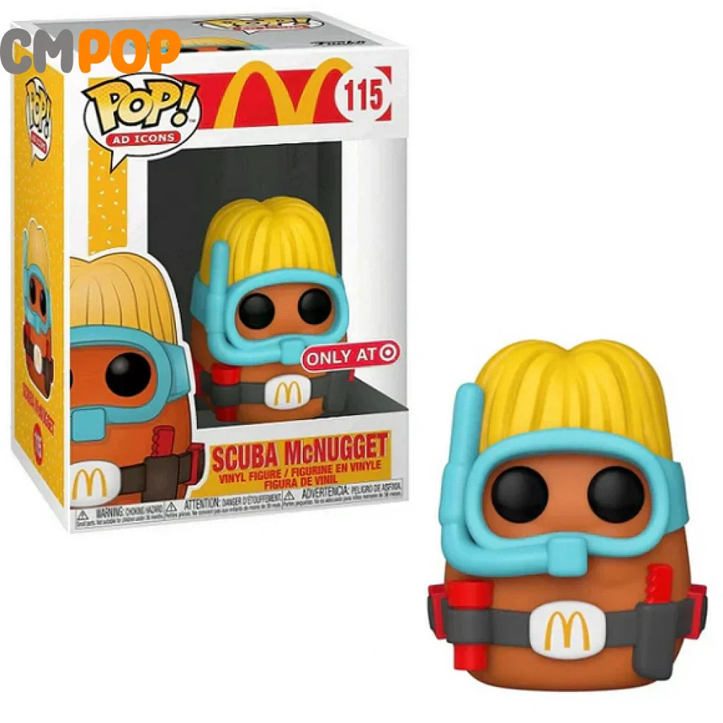 Scuba Mcnugget - #115 Funko Pop! Ad Icons Target Exclusive