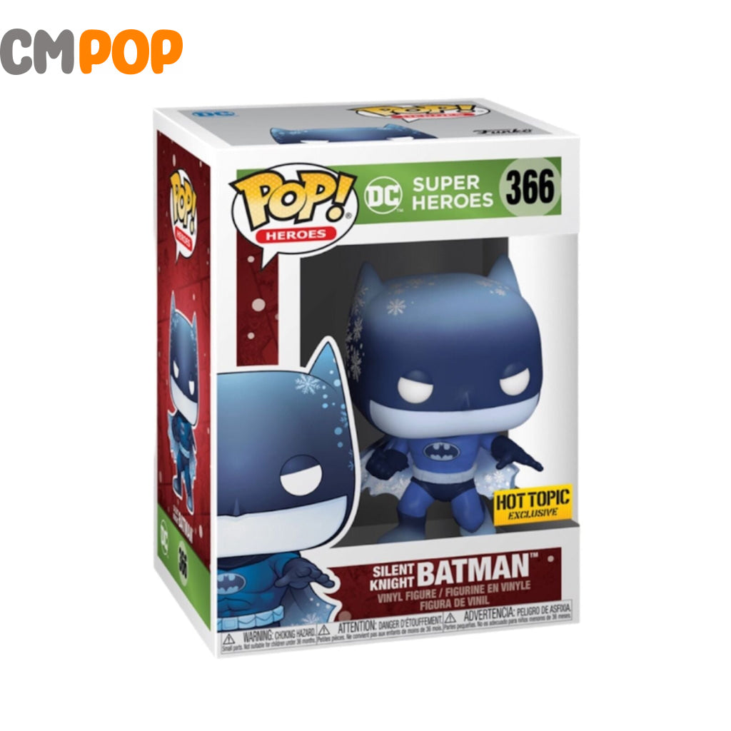 Silent Knight Batman - #366 Funko Pop! Super Heroes Hot Topic Exclusive Pop