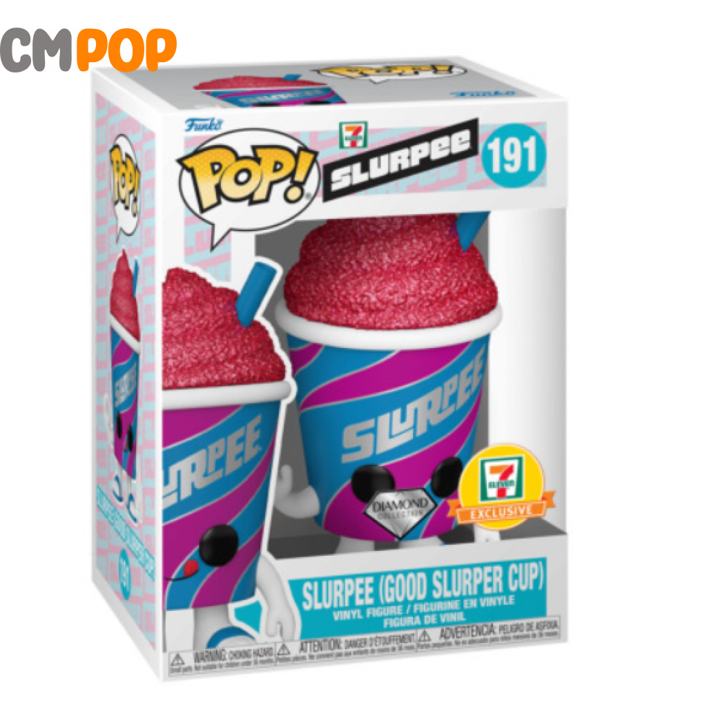 Slurpee (Good Slurper Cup) - #191 Funko Pop! Ad Icons Diamond Collection 7 Eleven Exclusive Pop