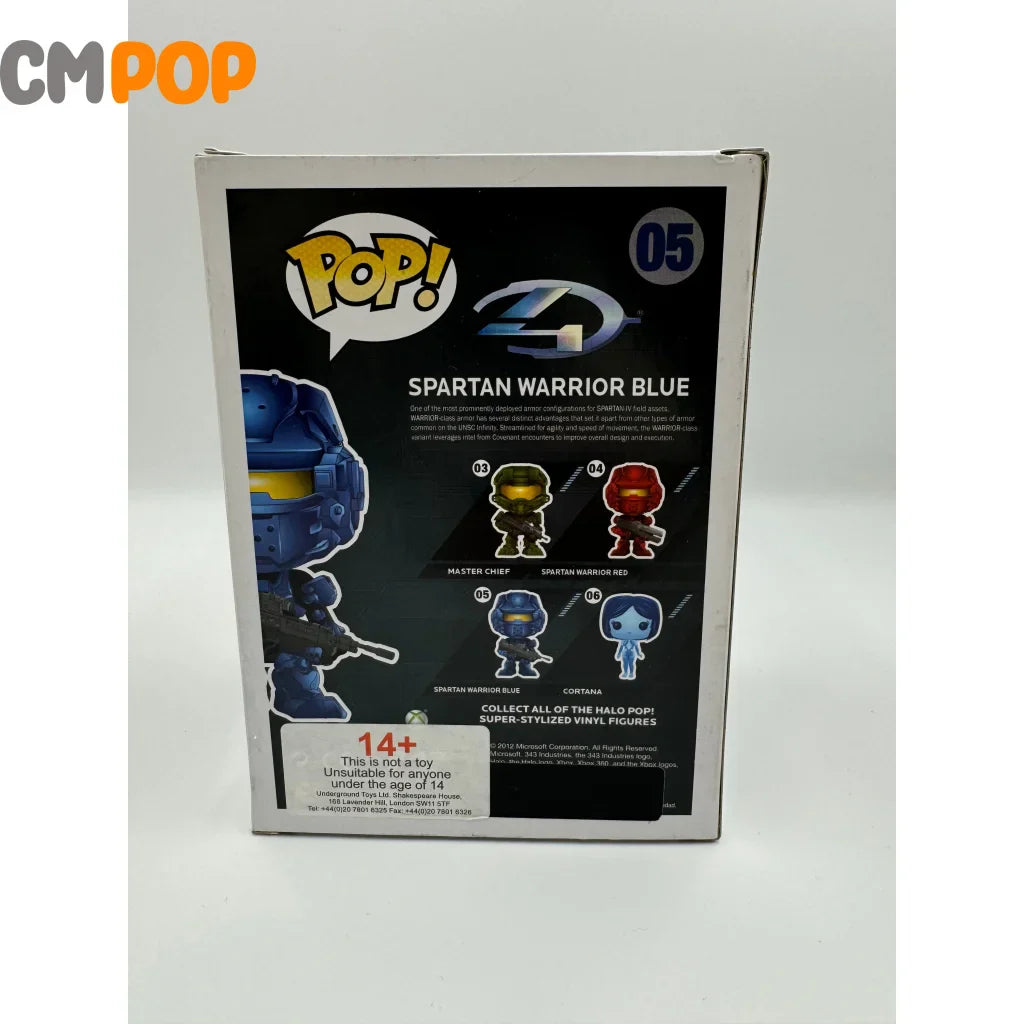 Spartan Warrior Blue - #05 Funko Pop! Halo Pop