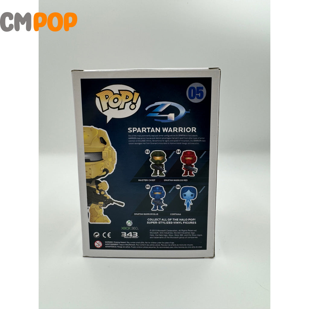 Spartan Warrior Yellow - #05 Funko Pop! Halo Sdcc 2013 Exclusive 480 Piece