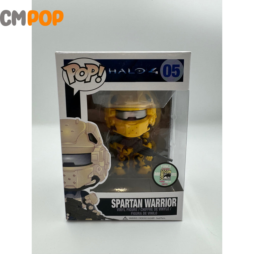 Spartan Warrior Yellow - #05 Funko Pop! Halo Sdcc 2013 Exclusive 480 Piece